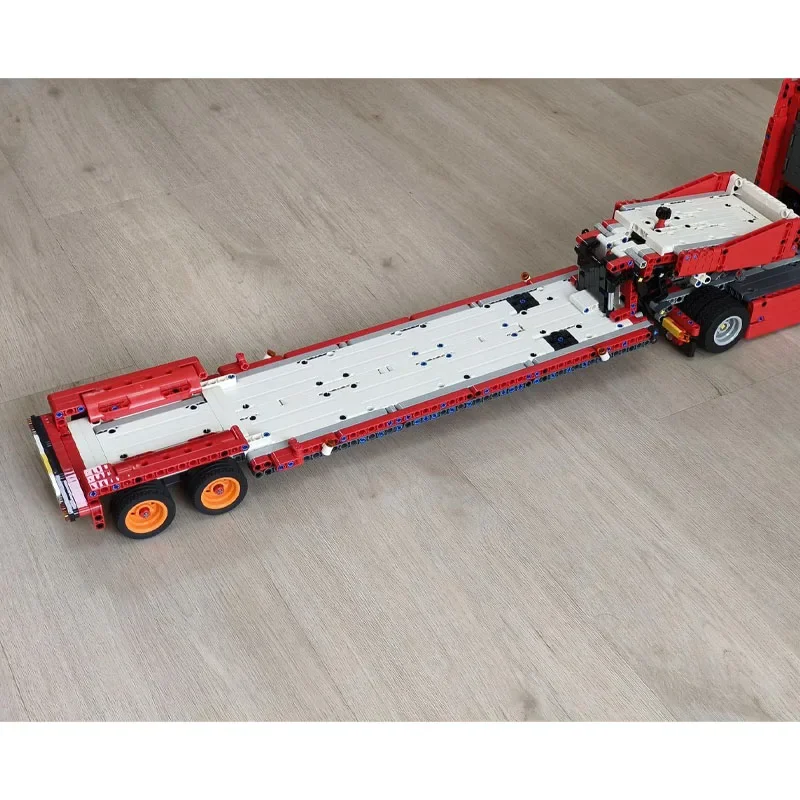 

MOC-74027 Классическая новая модель строительного блока с грузовым транспортным прицепом, 7332 детали, детская игрушка на день рождения и Рождество для мальчиков в подарок