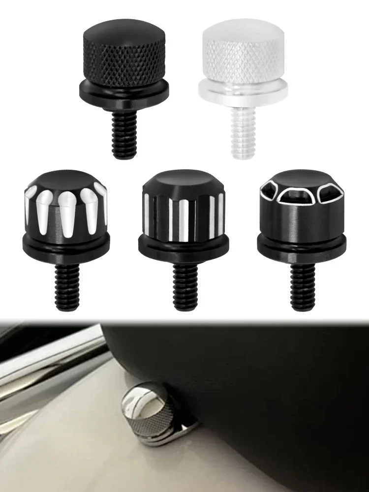 Boulon de siège de moto, écrou de vis de siège de garde-boue arrière pour Harley Touring Road King Street Glide Sportster XL Dyna Softail Breakout FL