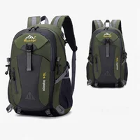 2025 Mochila de viaje deportiva Unisex, mochila ligera de nailon de gran capacidad para senderismo al aire libre, mochila escolar para hombres y mujeres