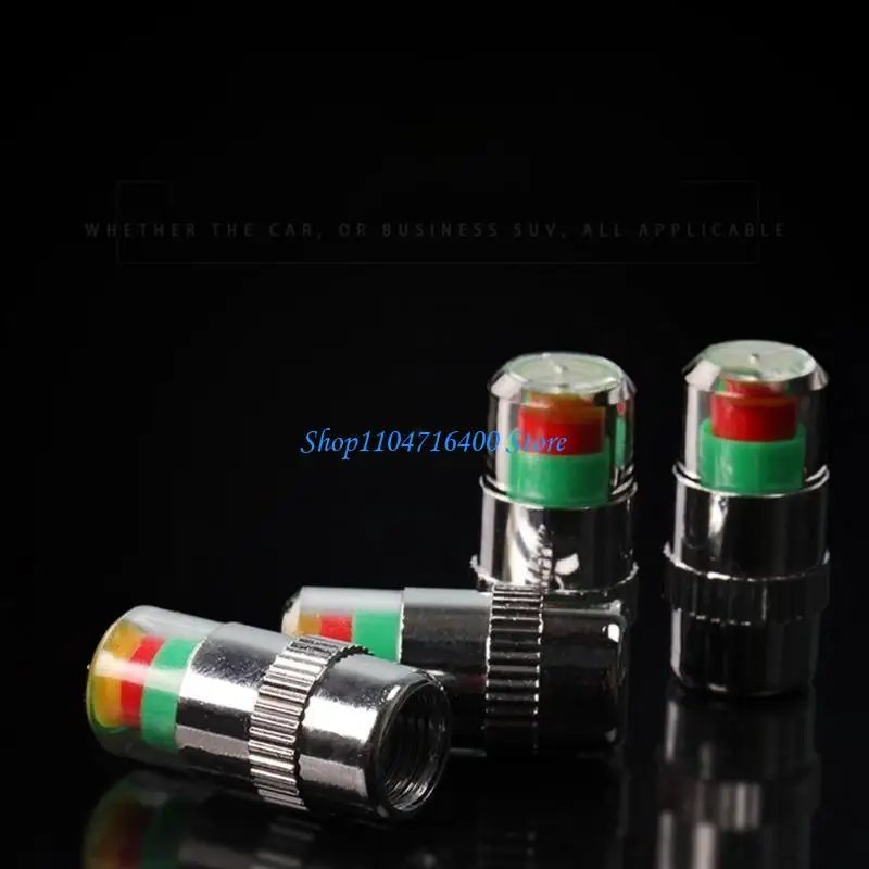 

y1gd Auto Tire Pressure Guage Alert Air Pressure Gauge 4pcs