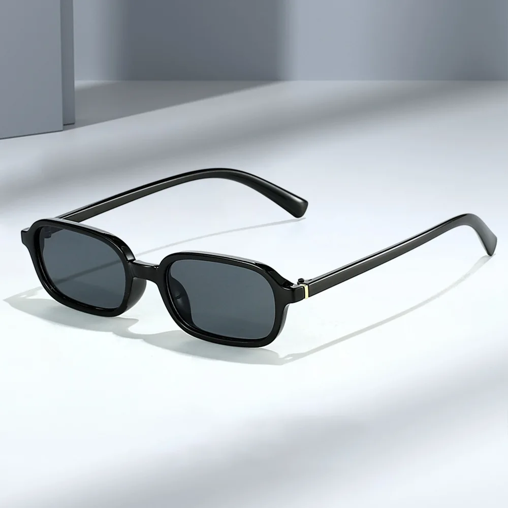 Fashionable Small Square Frame Sunglasses Personalized Trendy Glasses for Women and Men Outdoor Sports Cycling Goggles