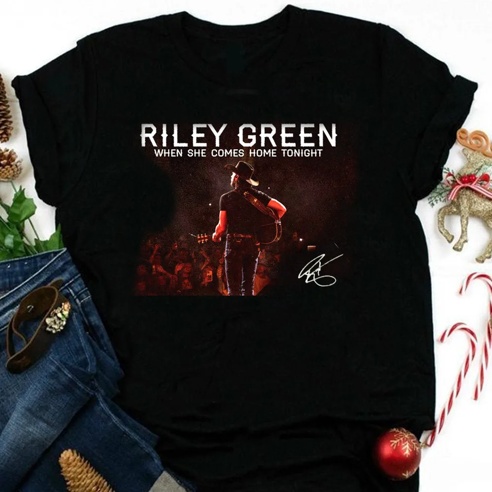 Riley Green - When She Comes Home Tonight Short sleeve Shirt