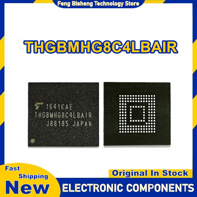 

THGBMHG8C4LBAIR 32GB 5.1 version eMMC flash granule font library 0-10 New Original in Stock