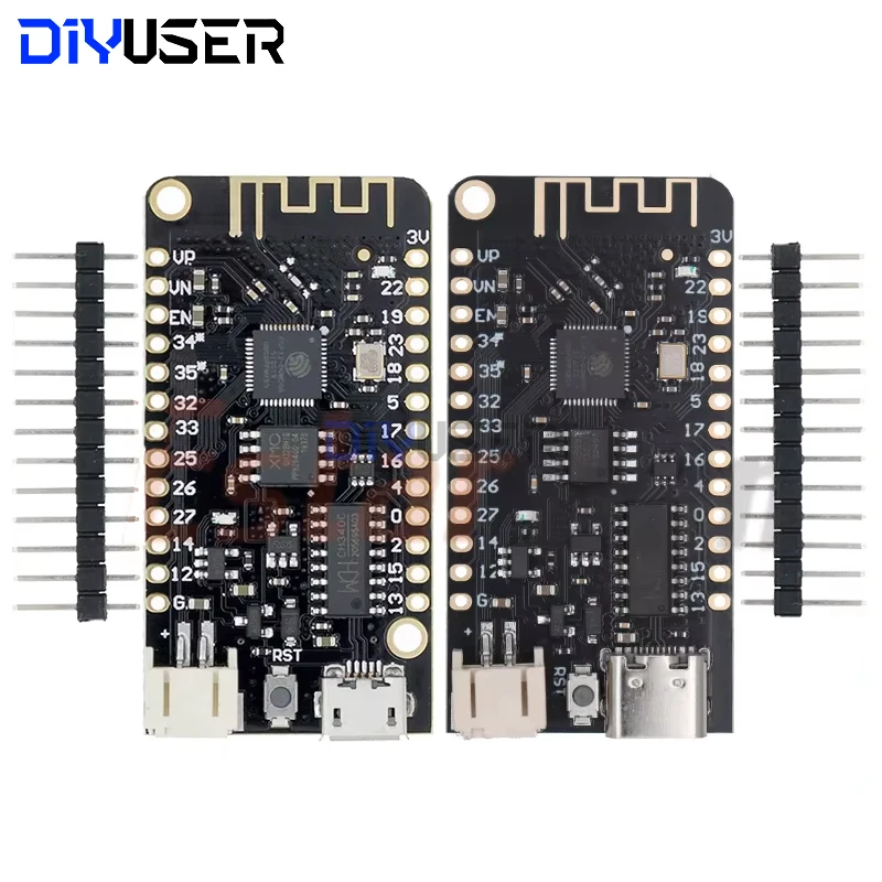 ESP32 Lite V1.0.0 Wifi Bluetooth Development Board Antenna ESP32 ESP-32 REV1 CH340G MicroPython 4MB Micro/TYPE-C USB For Arduino