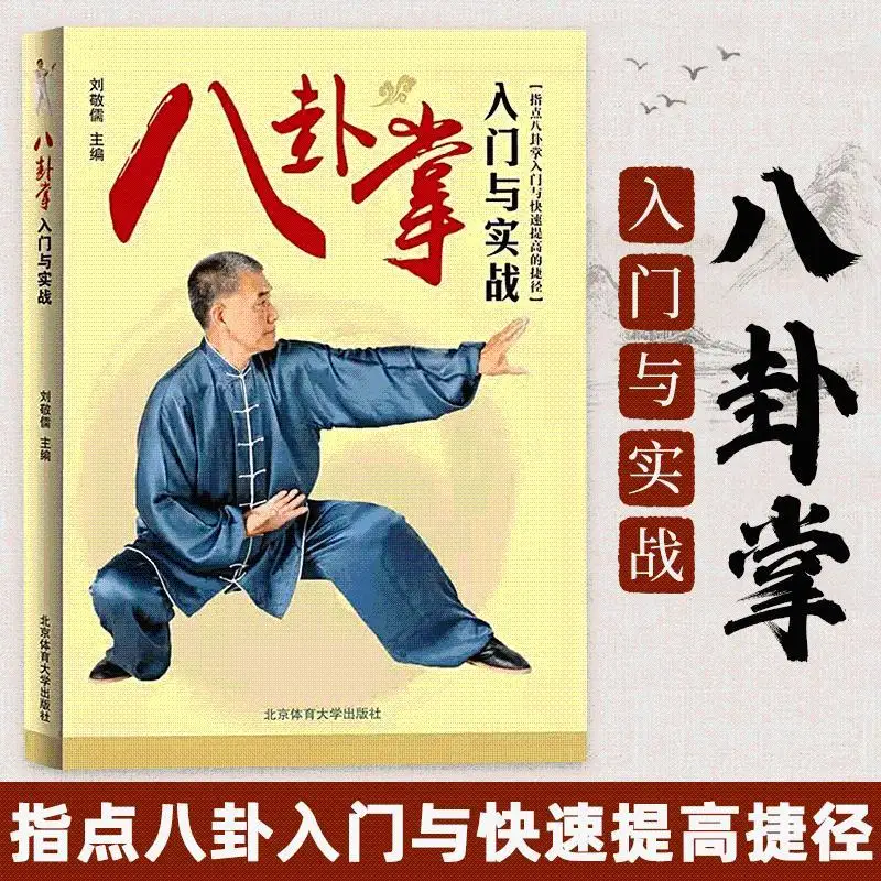 Bagua palm einführung und tatsächlicher kampf liu jingru basic anfänger führer die geheime legende von baguazhang libros livros