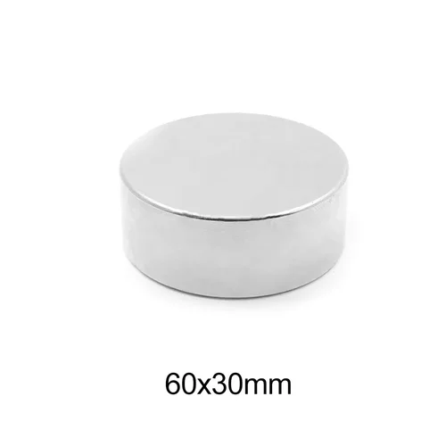 Imagen 2 del producto Imanes redondos grandes de 60x30 MM de espesor 60mm X 30mm para refrigeradores domésticos, oficinas DIY 60x30mm 60*30mm