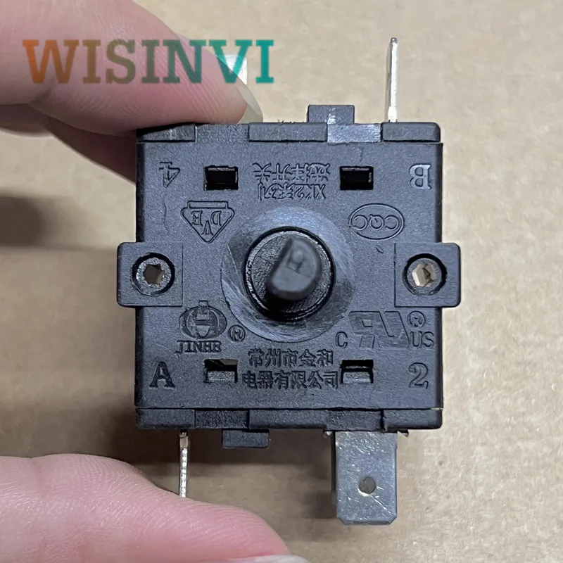 1PCS  XK2 XK234-7 25T125 series heating rotary selection switch circulating gear 6pin 4gear＆ 5pin 4gear 15A250V 26A125V