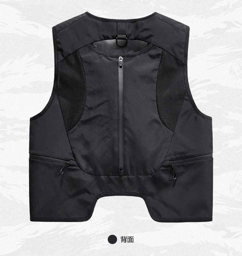 Multifunction Outdoor Sport Tactical Sleeveless Cargo Jackets Man Clothing High Street Techwear Style Vest Chalecos Chaquetas