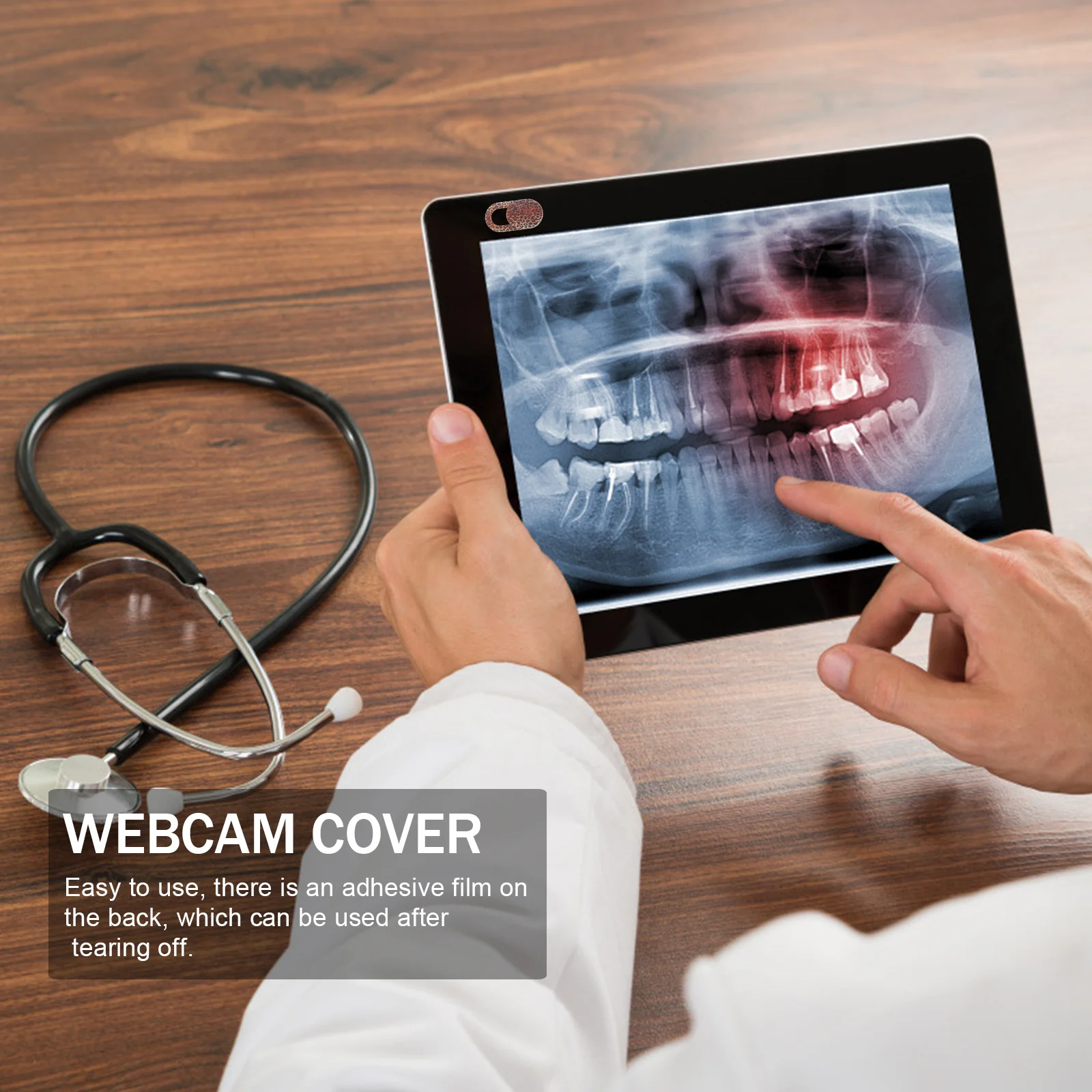 

6Pcs Privacy Covers Webcam Covers Anti-Peeping Protective Film for Laptop Tablet Use