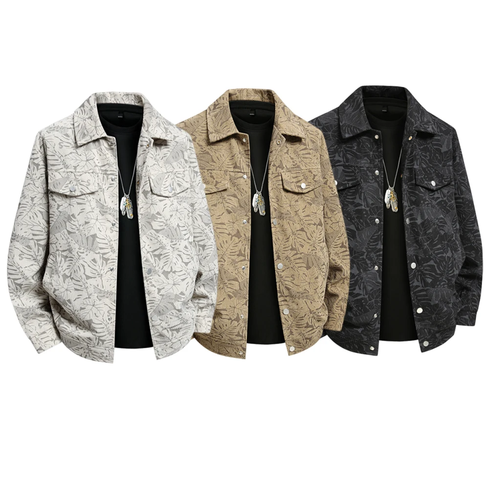 

Мужская новая модная высококачественная повседневная многофункциональная куртка M-8XL, куртка большого размера с несколькими карманами, свободное пальто с принтом инструментов