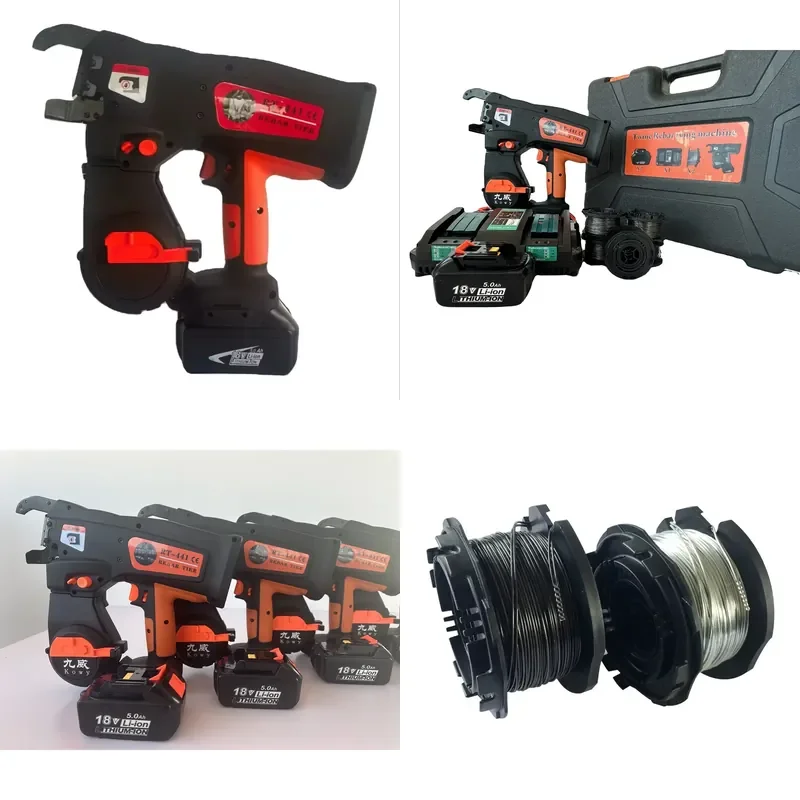 Kowy RT-441 the Latest Portable Fully Automatic Twins Steel Rebar Tying Machine