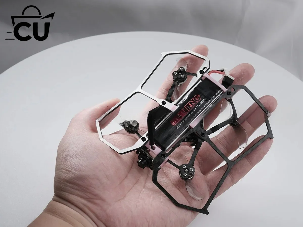 1.6-inch rack small potato chips 75 V3.5 indoor entry-level FPV crossover machine 1S inverted 2S