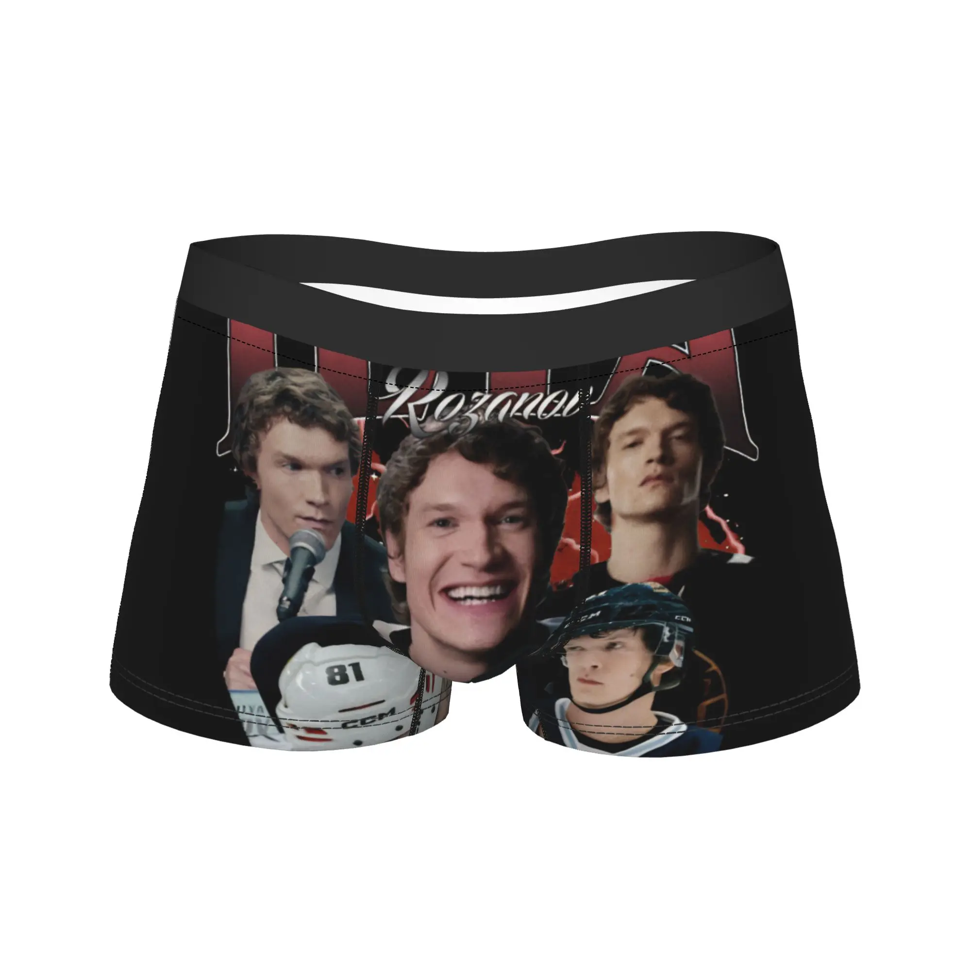 

Ilya Rozanov Queer Hockey Heated Rivalry Vintage Underwear Printing Boxer Shorts Hot Sale Mens Underpants Breathable Boxer Brief