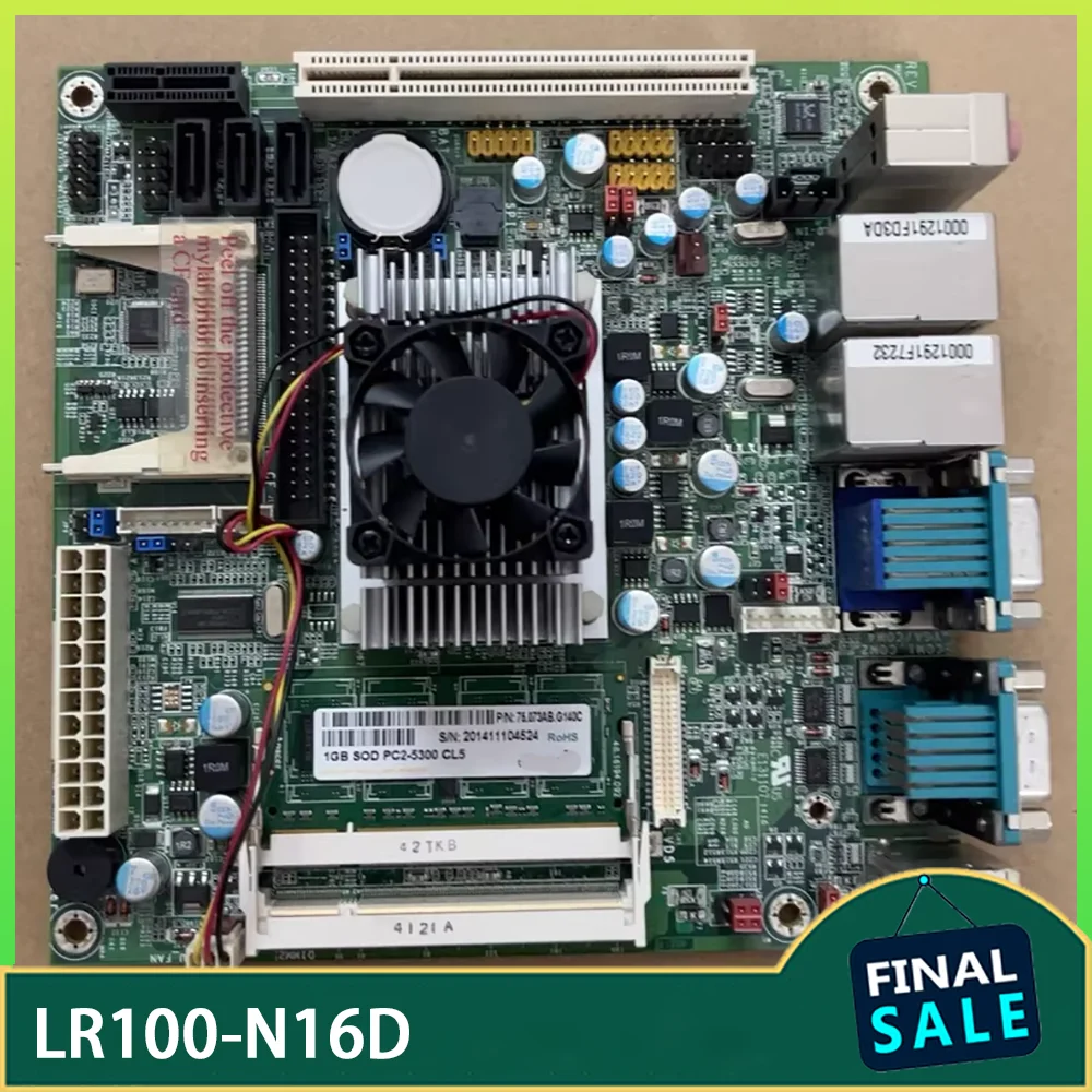 

Промышленная материнская плата с двумя сетевыми портами LR100, LR100-N16D 774-LR1001-750G