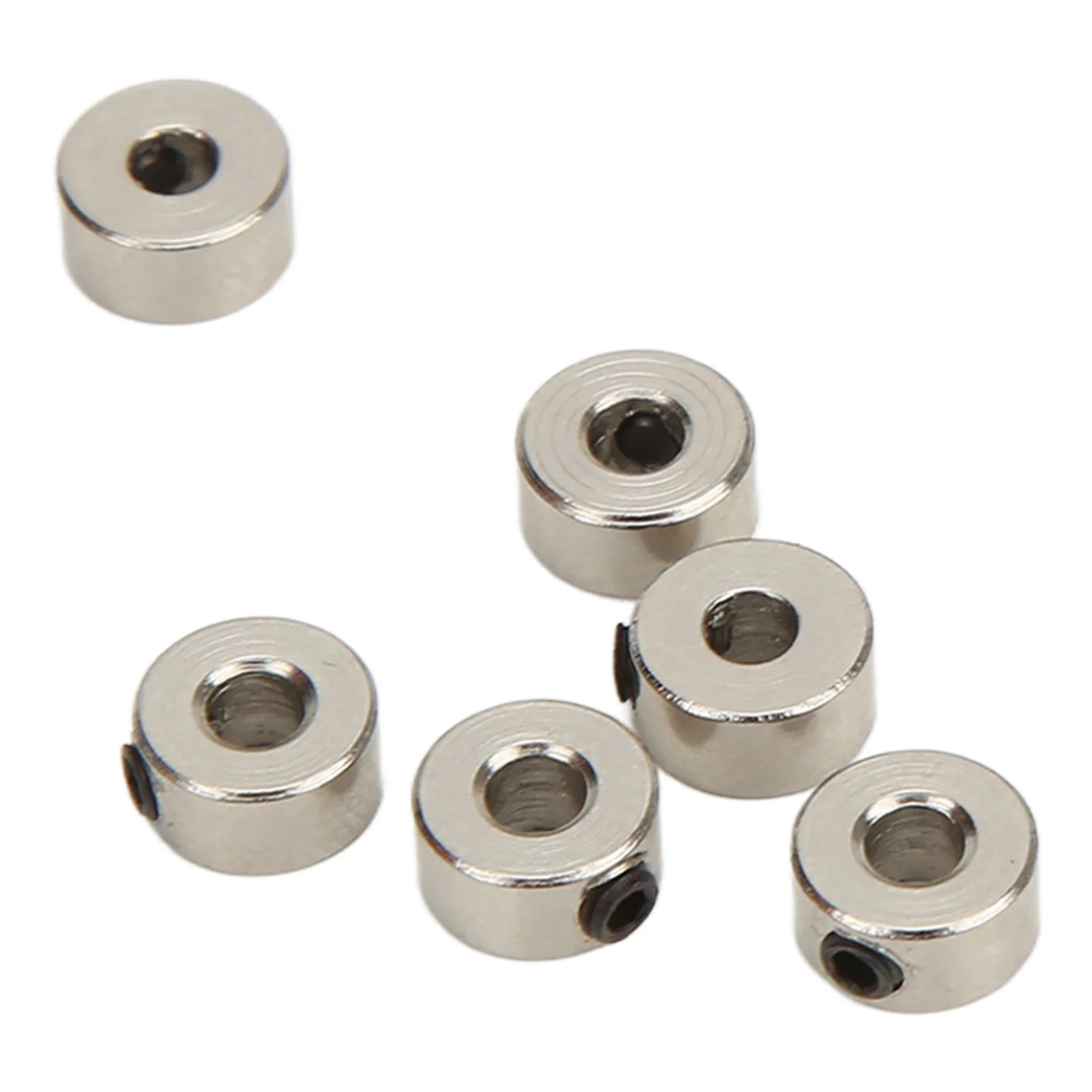 20Pcs RC Plane Landing Gear Stopper Set Wheel Collar 3.1mm Stainless Steel Exquisite Craftsmanship Model Aircraft Part