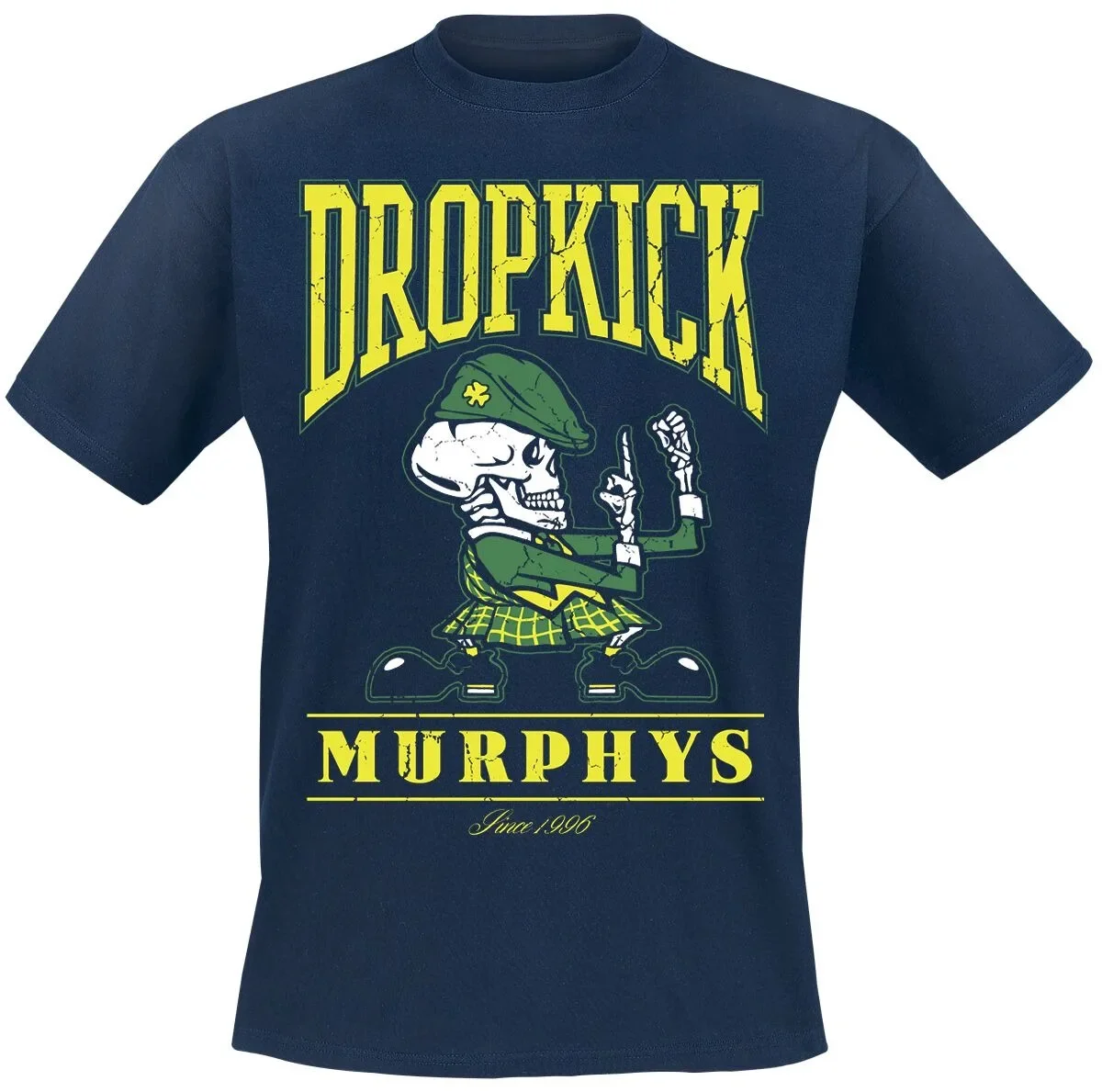 Dropkick Murphys Shipping Up To Boston Piratenschädel T-Shirt Celtic Punk Band Print 100% Baumwolle Unisex Tee Fan Shirt – Detail 2