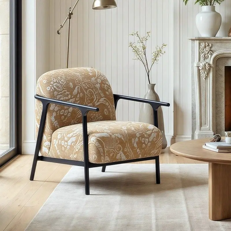 

Single Sofa [Beige Stripe]