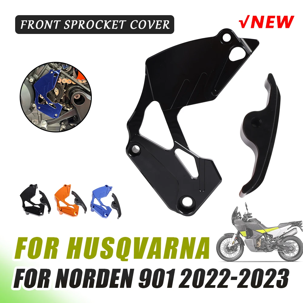 

Аксессуары для мотоциклов Husqvarna Norden 901 Norden901 2022 2023, передняя Звездочка, защитная крышка цепи, защитная крышка