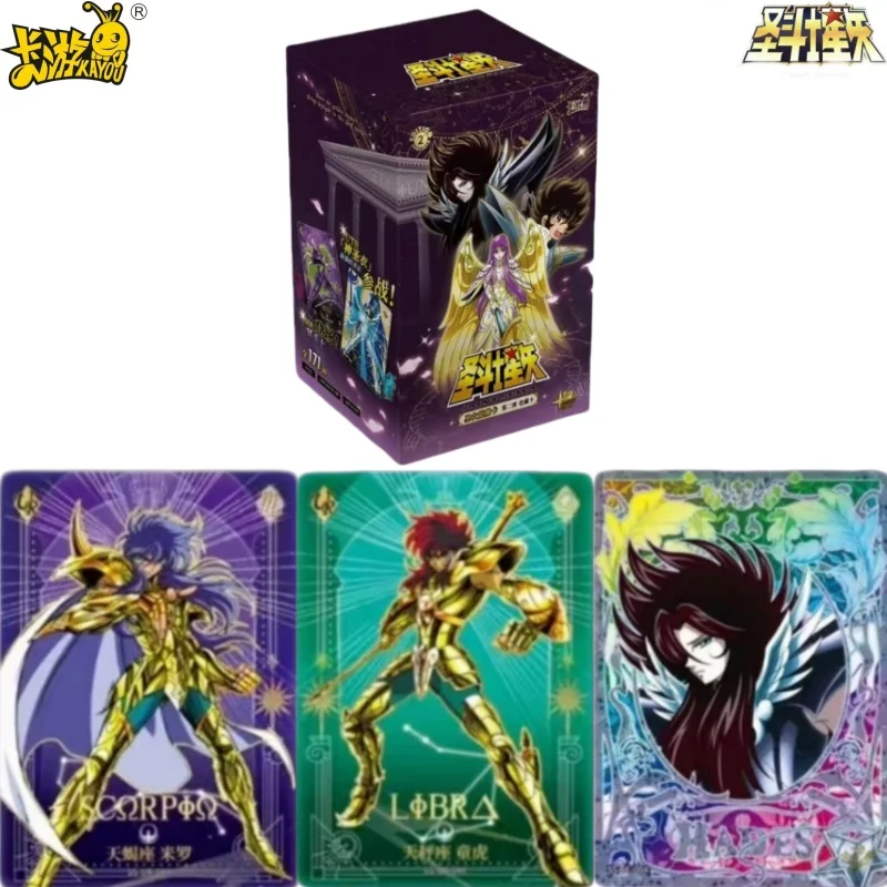 KAYOU Carte authentique Saint Seiya Éveil 2ème Édition, produit dérivé de l'animation, du manga, du dessin animé et du film, carte de collection, jouet pour enfants, cadeau de fêtes