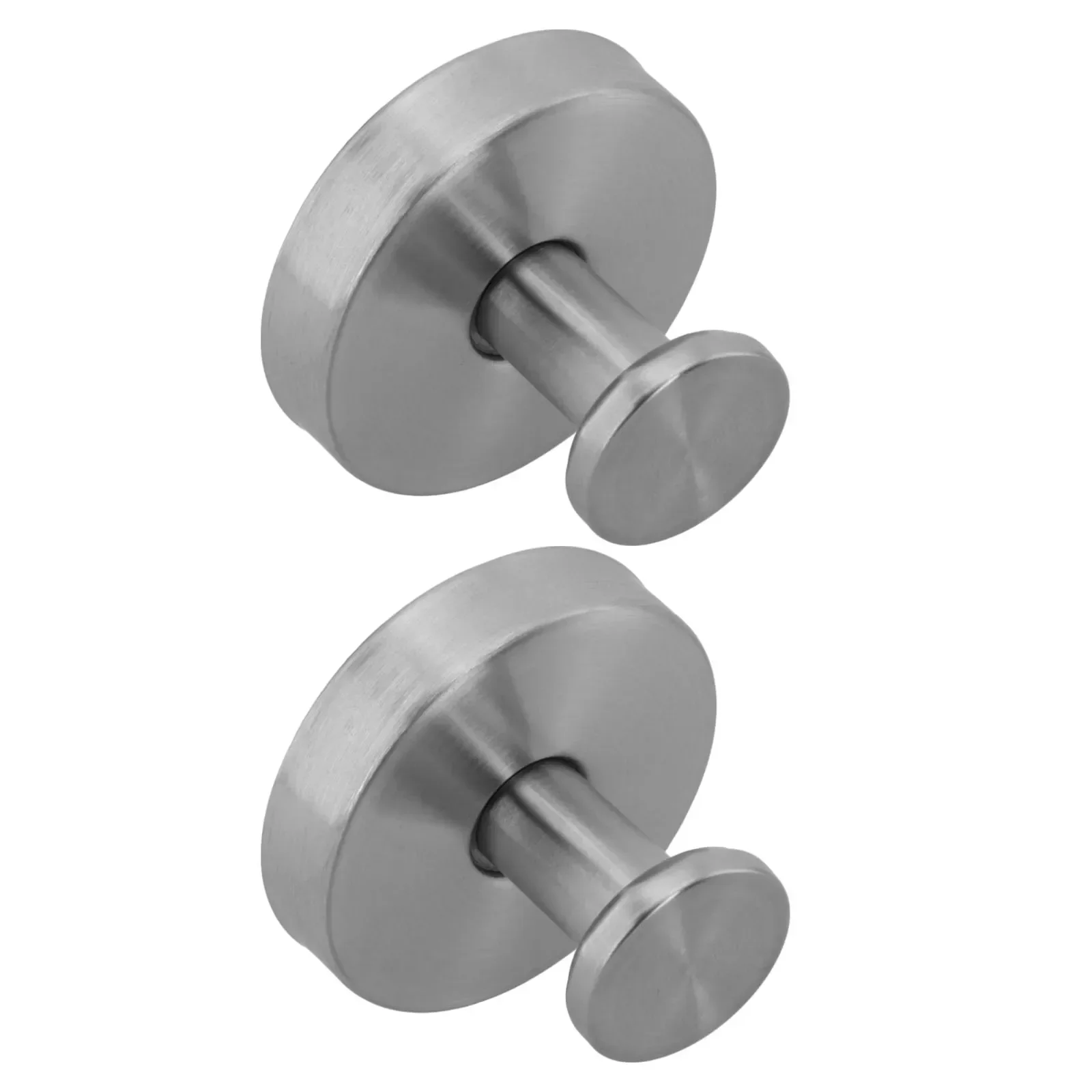 For Hanging Robes Bathroom Hooks Brushed Nickel Finish Corrosion Resistant Easy Installation No Drilling Required