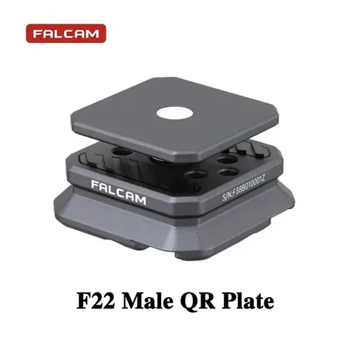 Imagen 2 del producto FALCAM-Kit de adaptador de rosca F22, placa básica de liberación rápida, jaula para cámara DSLR, Base adaptadora de zapata fría, accesorio para cámara de zapata fría masculina