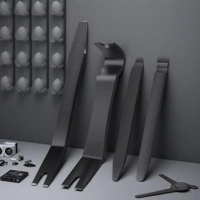 4/5-teiliges Werkzeugset zum Entfernen von Autoverkleidungen, kratzfest, verschiedene Größen, für die Installation von Auto-Audioanlagen und die Reparatur von Verkleidungen. – Detail 14