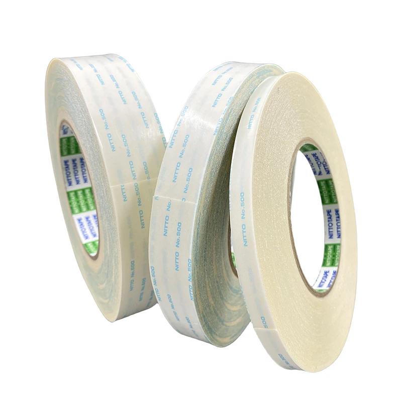 

Nitto 500 double-sided tape, non-woven adhesive foam tape, metal nameplate, automobile dashboard length 50M