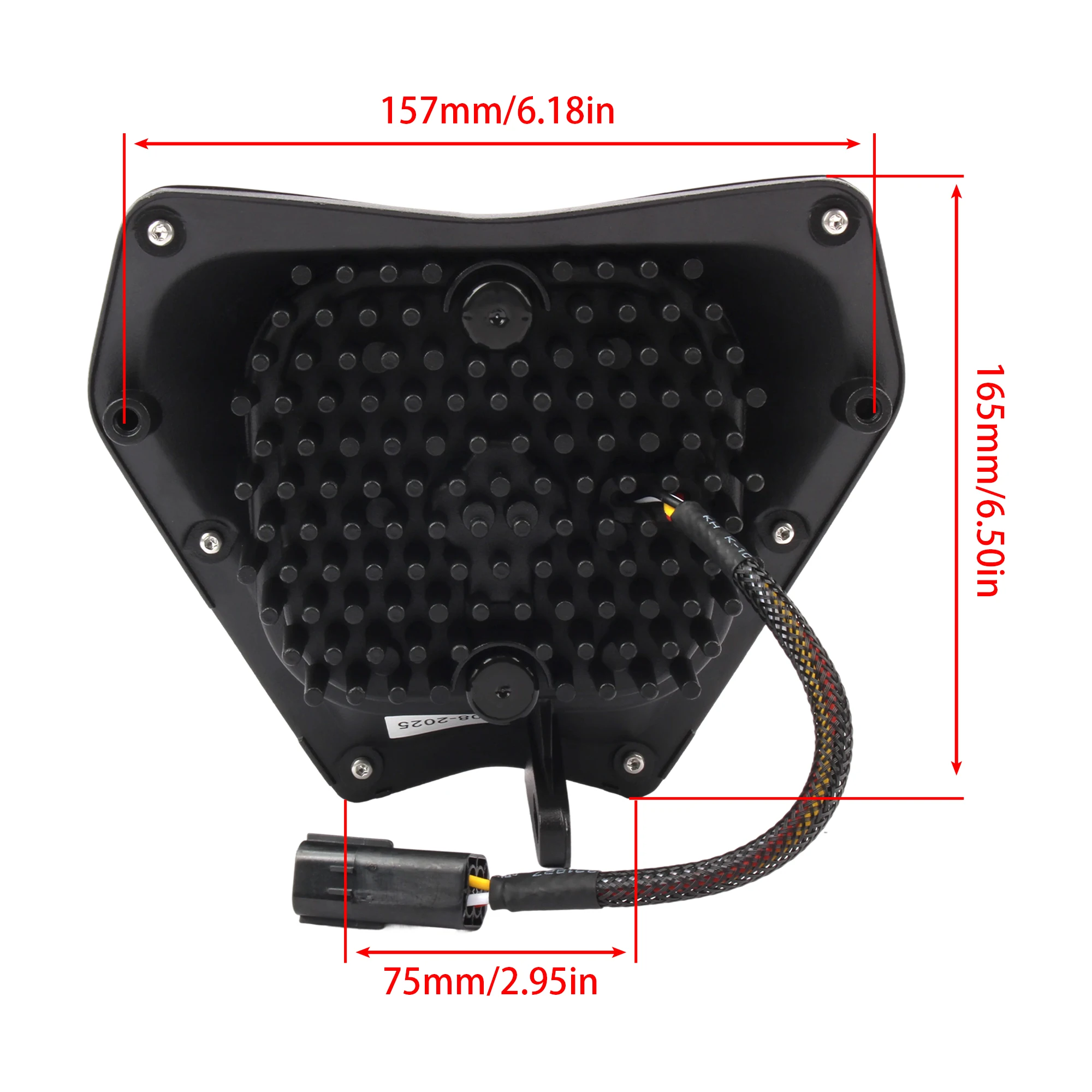 مصباح أمامي للدراجة النارية LED الفتيل لـ KTM EXC EXC-F XC XCW SX SXW SXF 125-500 2024 2025 أجزاء الدراجة الترابية إندورو موتوكروس كشافات #4
