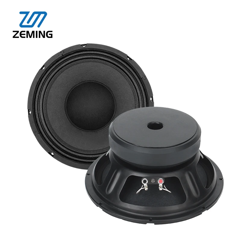 Nominal Power 150W*2 Ferrite Ring Magnet Midrange Speaker 6.5 Inch Pressed Wool Paper Cone Cloth Surrounding Full Range Speaker