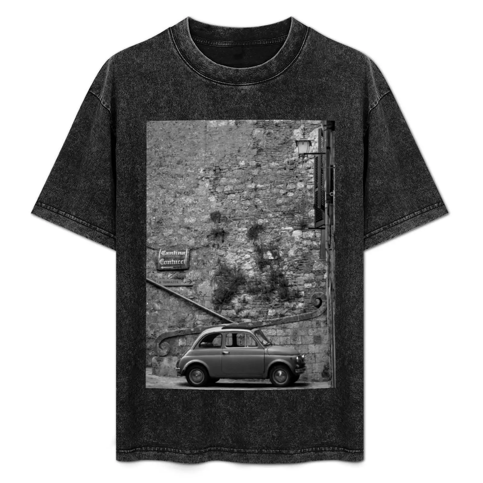 Fiat 500 - Montepulciano - Cinque Cento T-Shirt essential t shirt customs design your own sports fans outfits for men