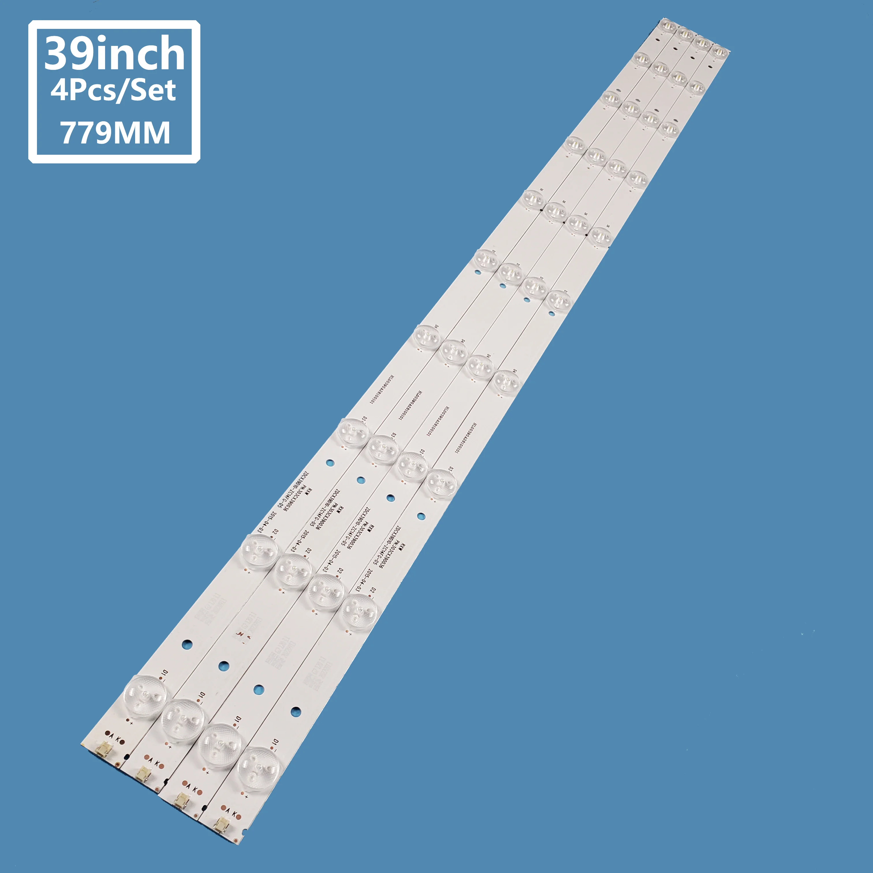 

TV LED Backlight Light Strip For ZDCX39D10-ZC14FG-05 HL-10400A28-1001S-01 303CX390036 DLED40YEKJ 4X10 001 LED-42Q5D CX390M05