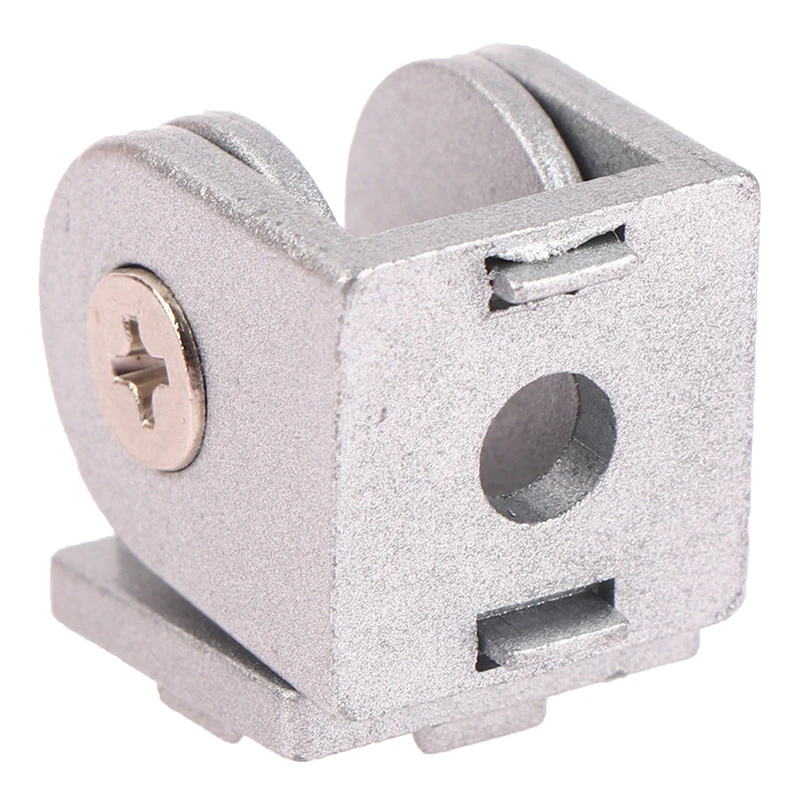 สังกะสีอัลลอยด์บานพับแบบยืดหยุ่น Pivot Joint Connector สําหรับโปรไฟล์การอัดขึ้นรูปอลูมิเนียมบานพับประตูกระจกอุปกรณ์โปรไฟล์อลูมิเนียม