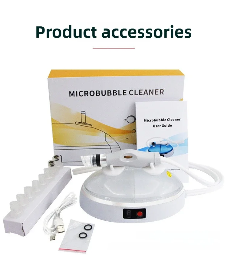 เครื่องมือความงามใหม่ ABS ไฟฟ้า ออกซิเจน น้ำ ฟองอากาศขนาดเล็ก สำหรับทำความสะอาดรูขุมขนบนใบหน้า หัวทำความสะอาดรูขุมขนแบบไฟฟ้า ABS ระบบดูดสูญญากาศแบบตั้งโต๊ะ จัดส่งเร็ว