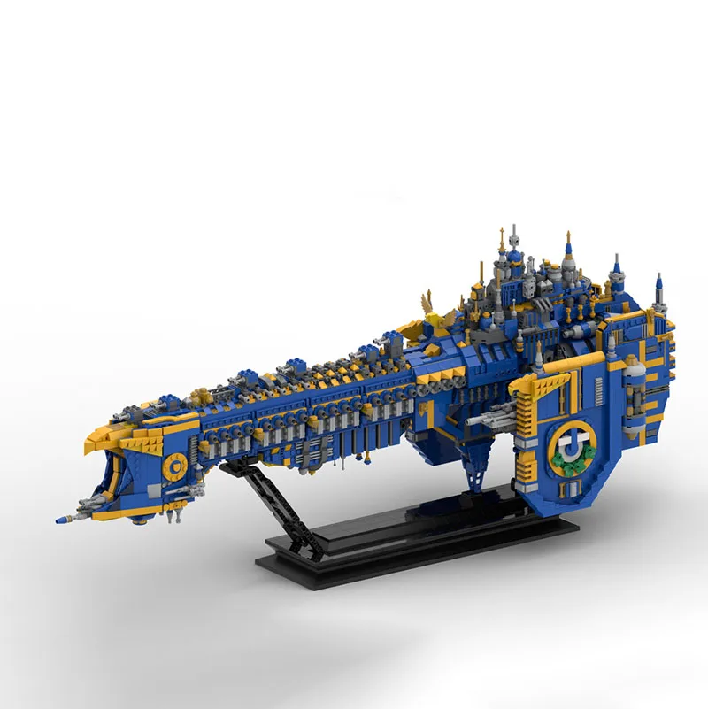 New Moc Building Blocks Military Model Space Warship Module Building Blocks Gift Children's Toy DIY Assembly Set