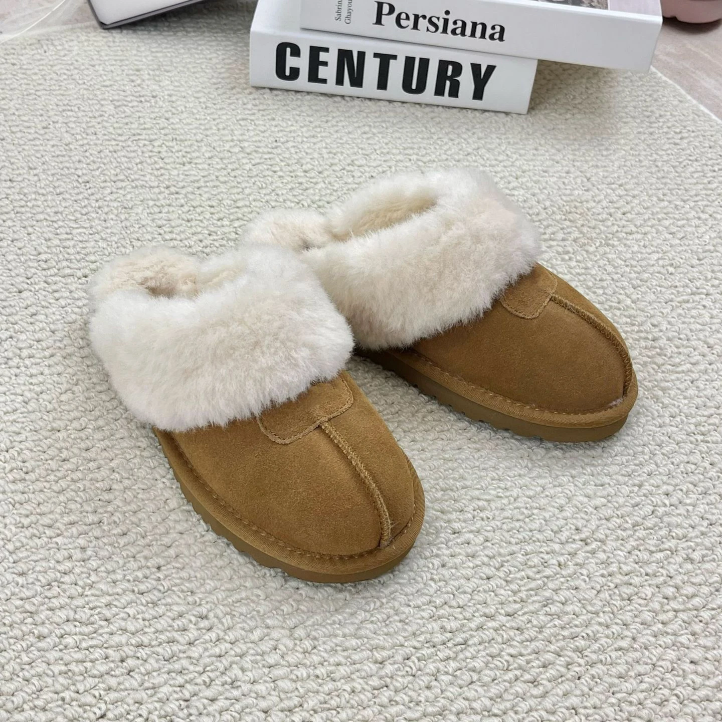 

Luxury Fluffy Men Women's Slippers Indoor Casual Plush Cotton Shoes House Non-slip Fuzzy Slides Lovers Winter Warm Home Slipper