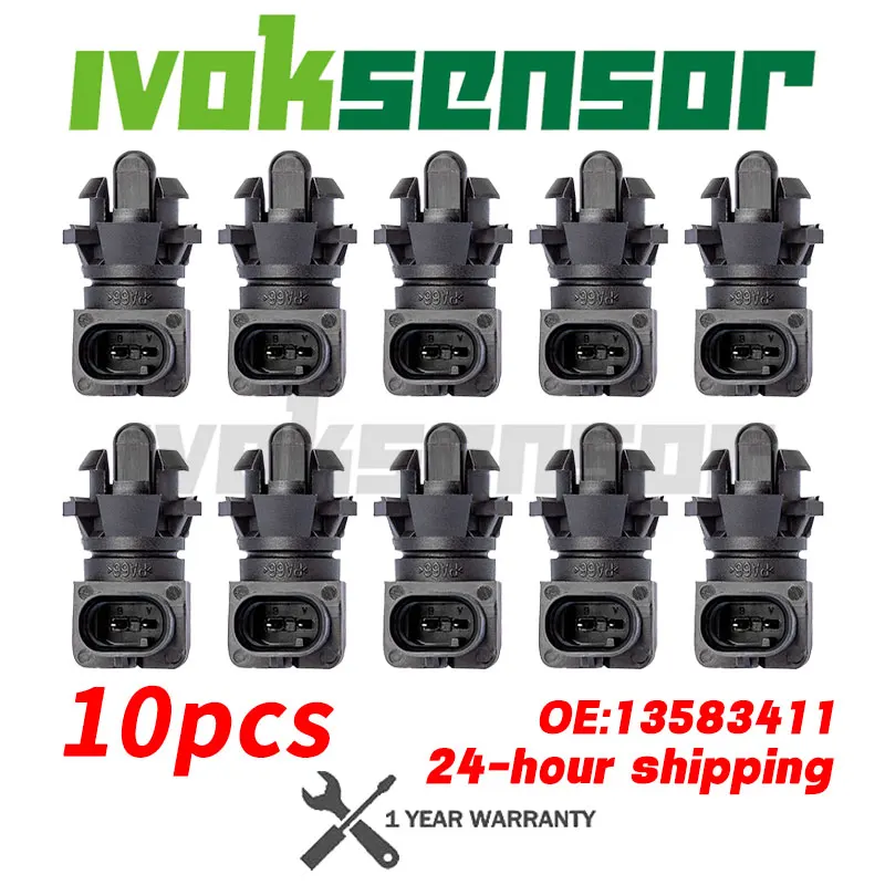 

10 шт./компл. датчик температуры окружающего воздуха 13583411 для Cadillac XT5 Escalade Chevrolet Cruze GMC Yukon автомобильные аксессуары инструменты