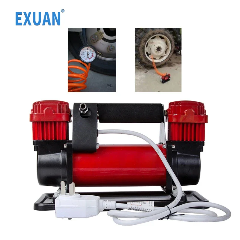 Car Tire Air Pump Household Car Tire Air Pump High-pressure High-power Tire Air Pump Agricultural Tractor Tire Inflator