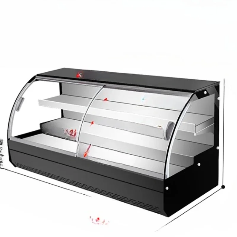 

Desktop refrigerator two-step tricycle stall cabinet mobile display cabinet commercial fresh-keeping refrigerated night market