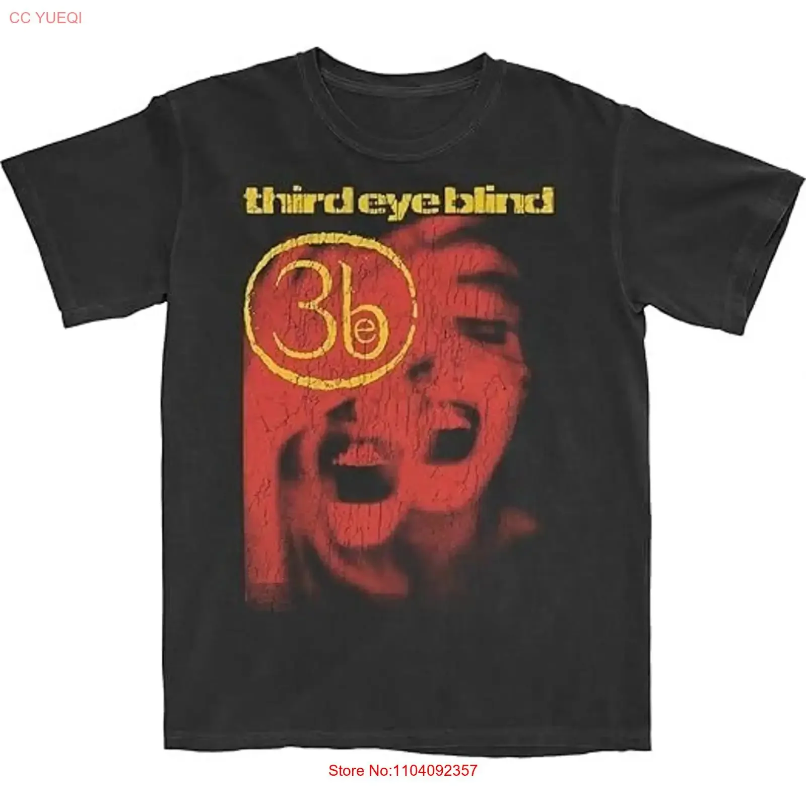 Rare Hot Third Eye Blind Band Album T Shirt Black S to 5XL CO_370 vintage Washed Top For Everyday Wear Versatile Stylish