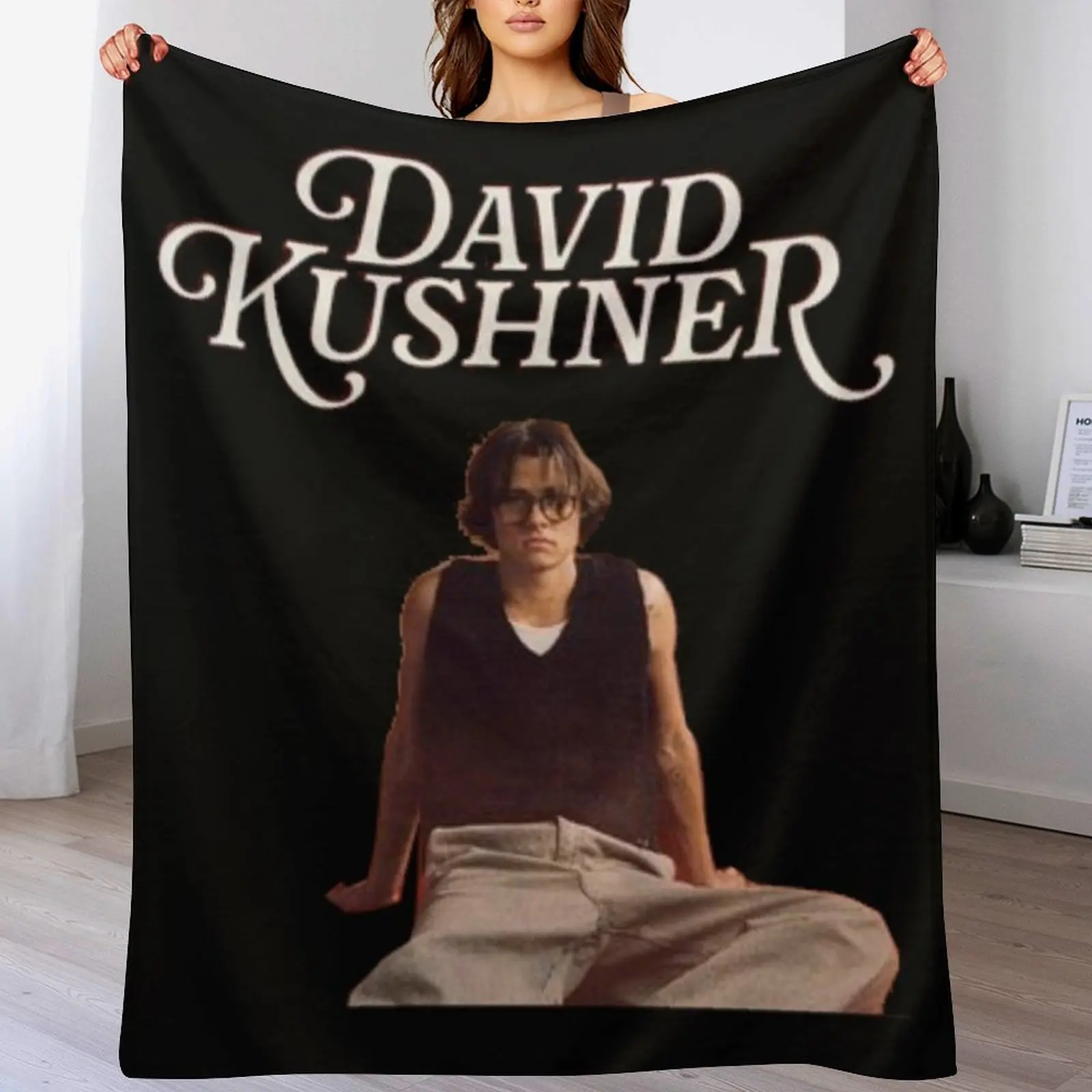 

david kushner tour Throw Blanket Fuzzy Plush Throw Blanket for Sofa Chair