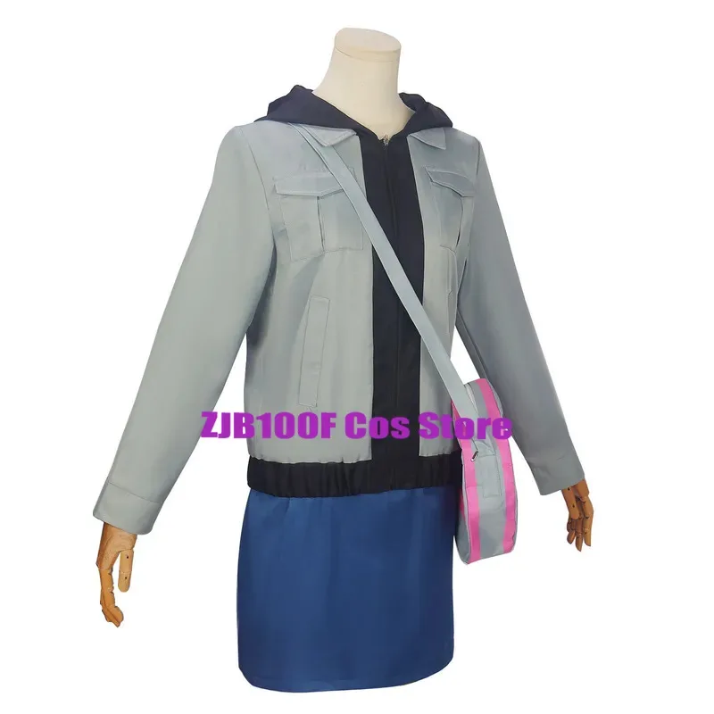 Ramona Flowers Cosplay Anime Scott Pilgrim Costume Ramona Uniform Bag Suit Halloween Carnival Party Role Play Outfit for Women