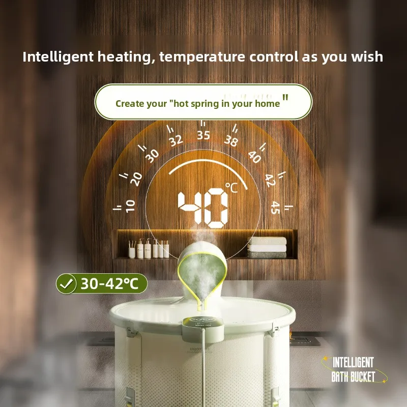 New product bath bucket foldable free installation bath bucket adult household bathroom artifact children bath bucket wholesale