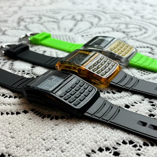 Imagen 2 del producto Reloj electrónico LED de lujo superior a la moda para hombre Reloj con calculadora multifunción deportiva digital