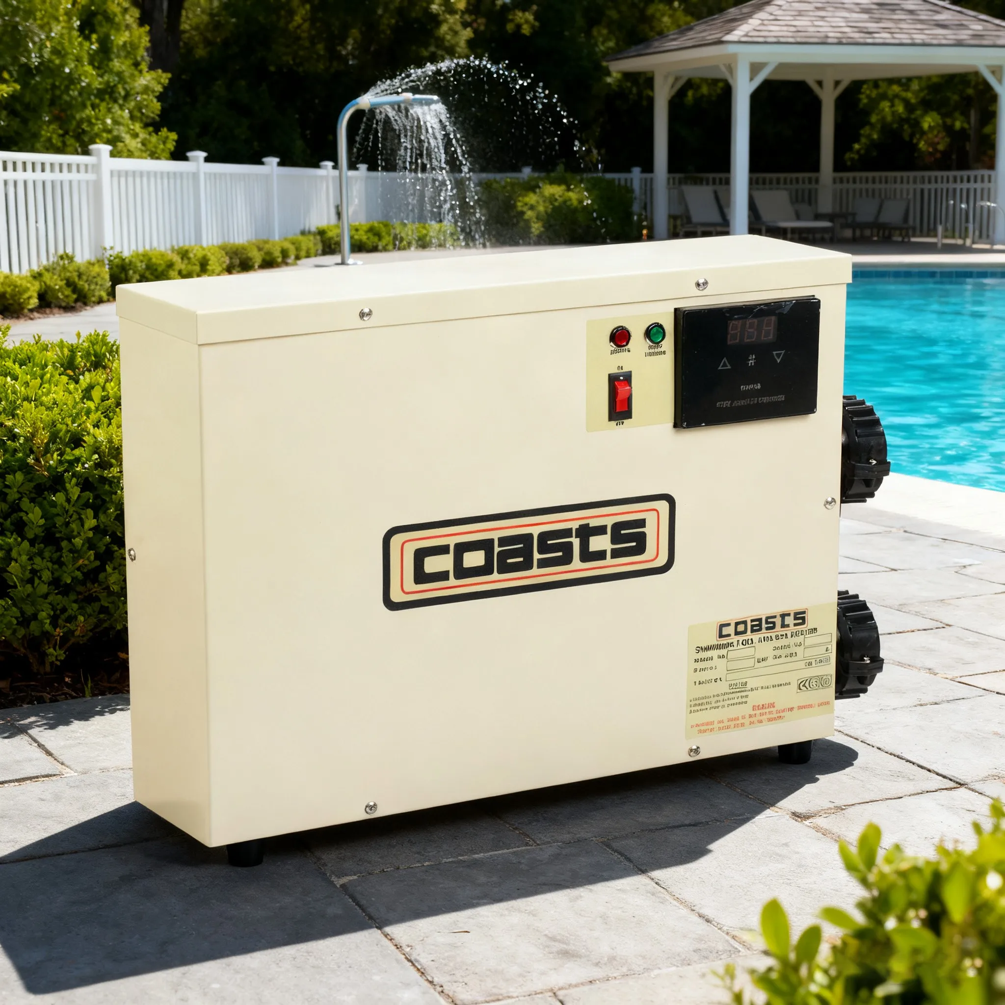 Factory Customizable Water Heat Pump Heater High Quality Electric Water Heatercourtyard or Hotel for Swimming Pool