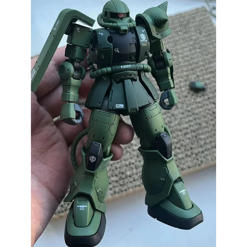 Hg 1/144 250 Gto Zaku Zestaw modelarski Anime Figurki akcji Robot Mecha Plastikowy model Zabawka Zabawki edukacyjne dla dzieci Prezent