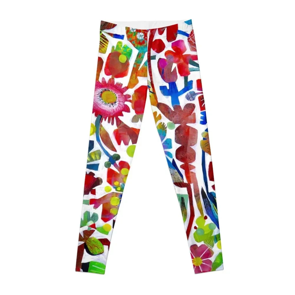 

Fresh flowers Leggings workout shorts Women's high waist Womens Leggings