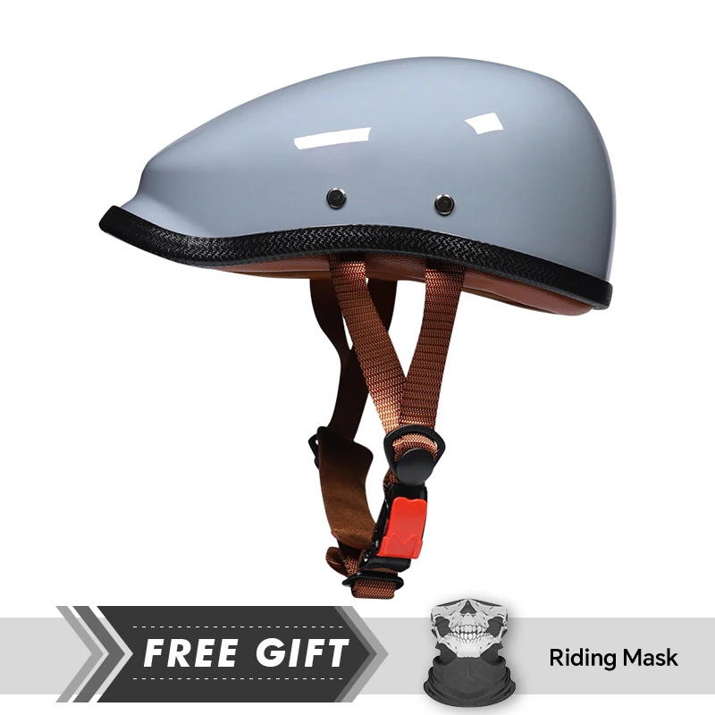 

Classic Beret Helmet Men Wemen Lightweight Half Face Helm DOT Certification Comfortable Ventilation Motorcycle Helmets