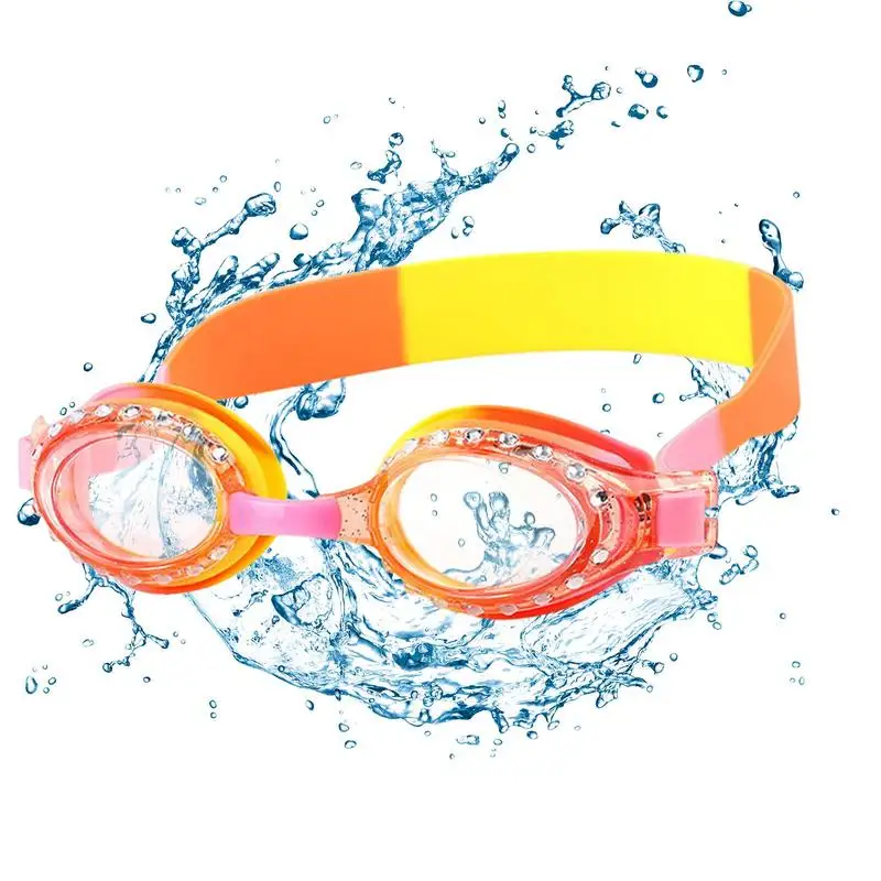 Leak Proof Glasses For Kids Swimming Goggles Cartoon UV Fogging Proof Swim Training Glasses For Children Kids Gifts