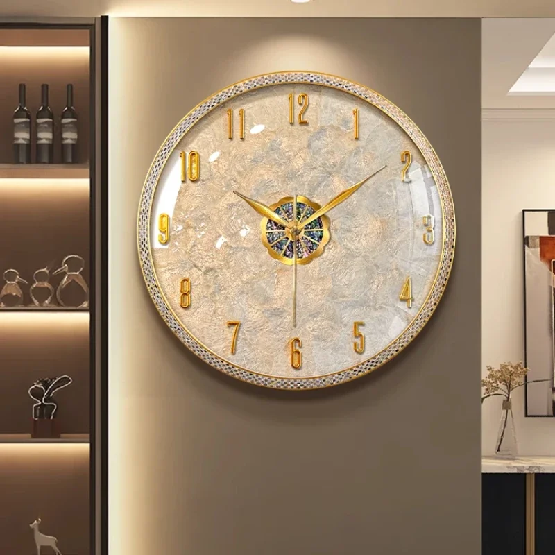 

Light Luxury Designer Wall Clock Nordic Living Room Modern Simple Xenomorph Clock Wall High Quality Reloj Pared Home Decor