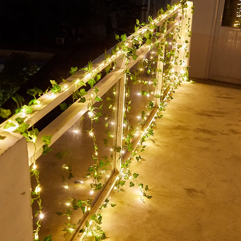 Imagem -02 - Led Solar Fairy Lights para Exterior Impermeável Garland Lamp para Quintal Jardim Festa Árvore de Natal Casamento 20 50 100 Luzes Led String